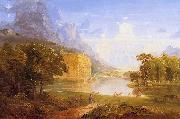 Thomas Cole The Cross and the World oil painting picture wholesale
